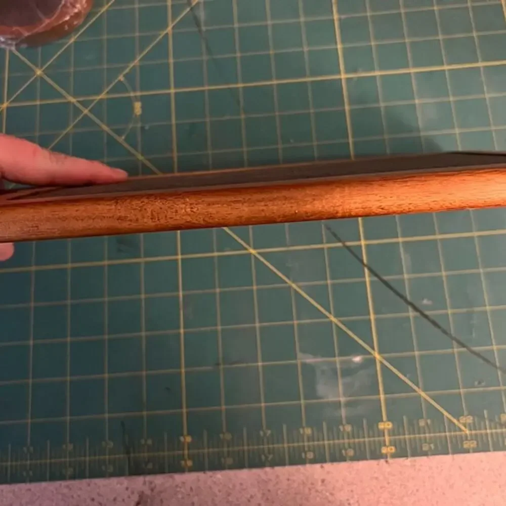 Wood and Slate Serving Board with Handle – Charcuterie or Cheese Board